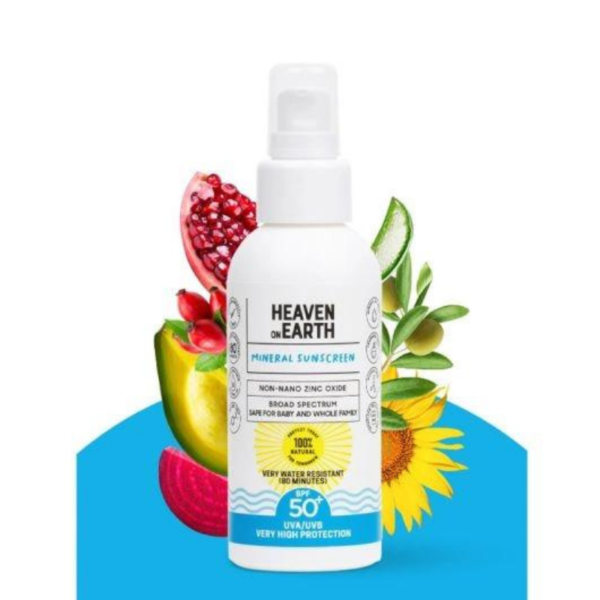 Heaven On Earth Mineral Güneş Kremi SPF 50+ PA++++ 100 ml