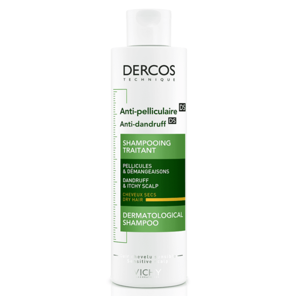 Vichy Dercos Anti-Dandruff 200 ml Kuru Saçlar İçin Kepek Şampuanı